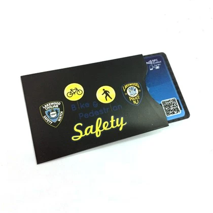 RFID signal blocker .